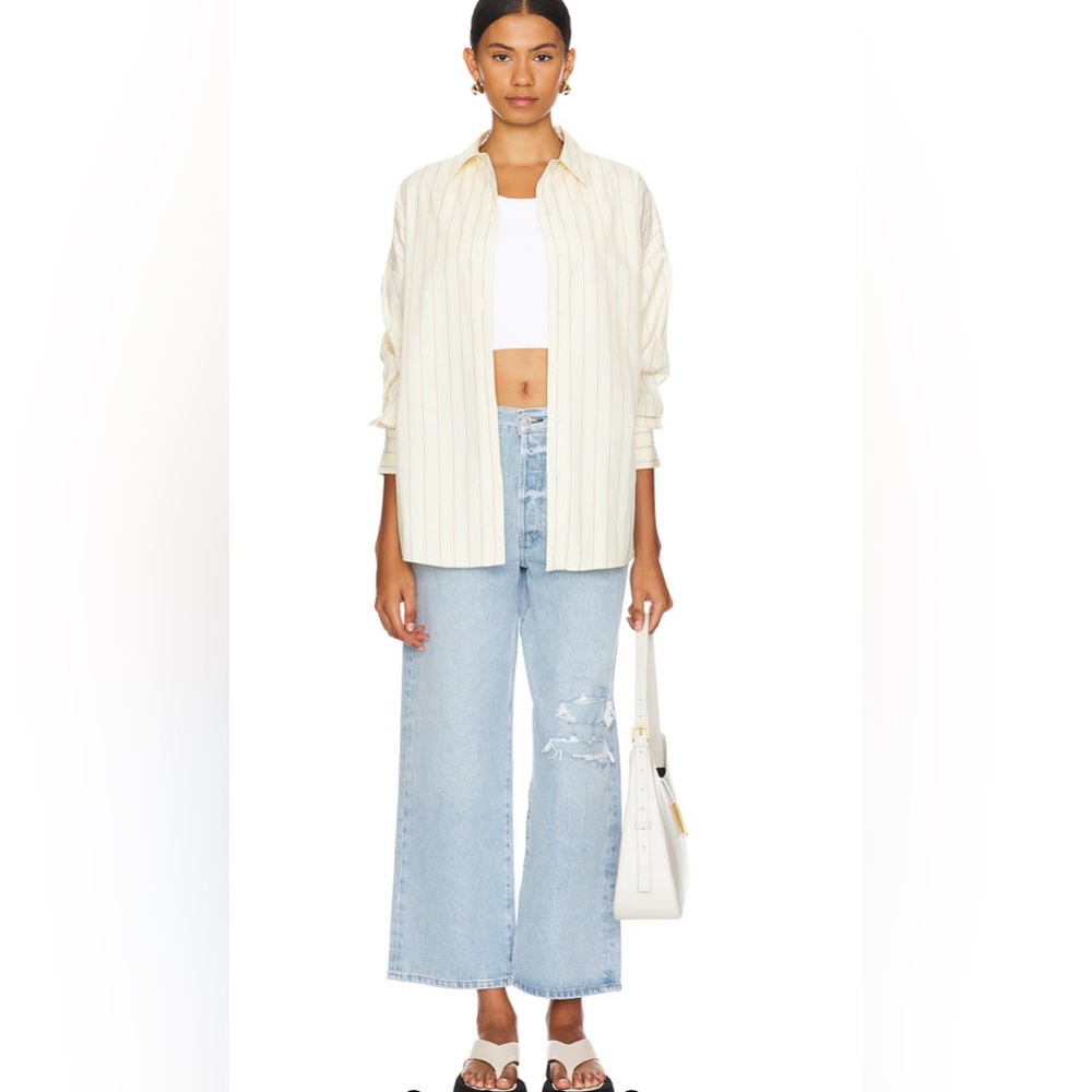Citizens Of Humanity Pina Low Rise Baggy Crop Jeans - Picture 1 of 4